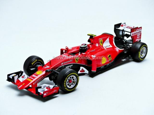 Bburago : Nouveaut septembre 2015 : Sortie de la Ferrari F1 2015 SF15-T Raikkonen 1/18