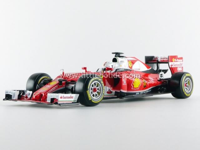 Bburago : Nouveaut Septembre 2016 : Deux boitages pour la Ferrari F1 2016 SF16-H de Vettel au 1/18