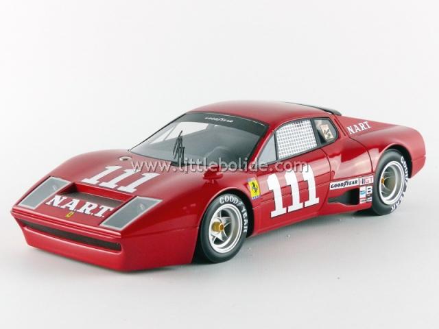 Tecnomodel : Autres photos de la Ferrari 365 GT4 BB NART Competizione N111 12 Heures de Sebring 1975 TM18-36A 1/18