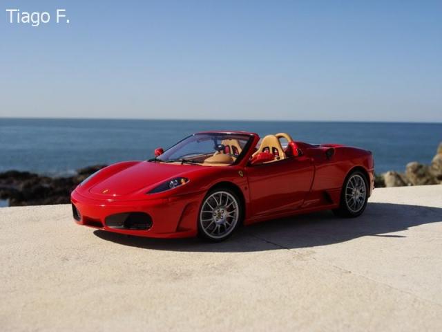 BBR : Retour sur la Ferrari F430 Spider Rosso Corsa 322 1/18