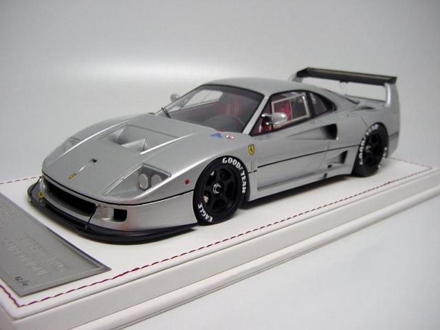 Davis & Giovanni : Retour sur la Ferrari F40 LM Grise  jantes noires au 1/18