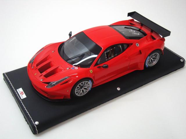 MR Models : Retour sur la Ferrari 458 GT2 Rosso Scuderia 1/18