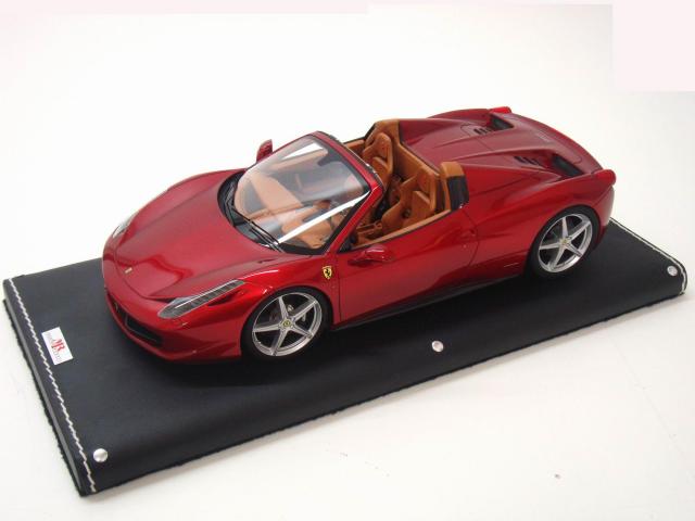 MR Models : Retour sur la Ferrari 458 Spider Rosso Maranello 1/18