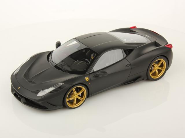 MR Models : Nouveaut : Dcouvrez la Ferrari 458 Speciale Noir mat 1/18