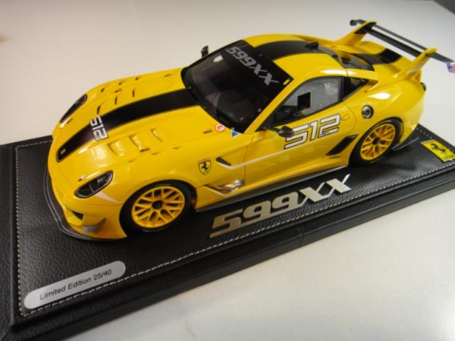 BBR : Photo de la Ferrari 599 XX EVO #512 au 1/18