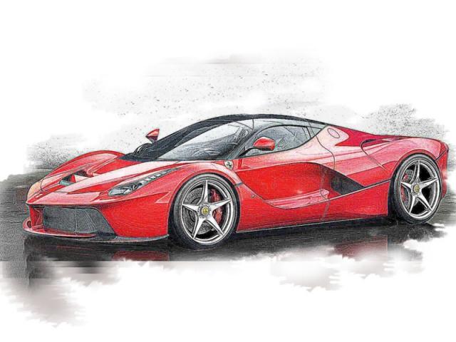 BBR : La Ferrari LaFerrari sortira en jaune et noire au 1/18