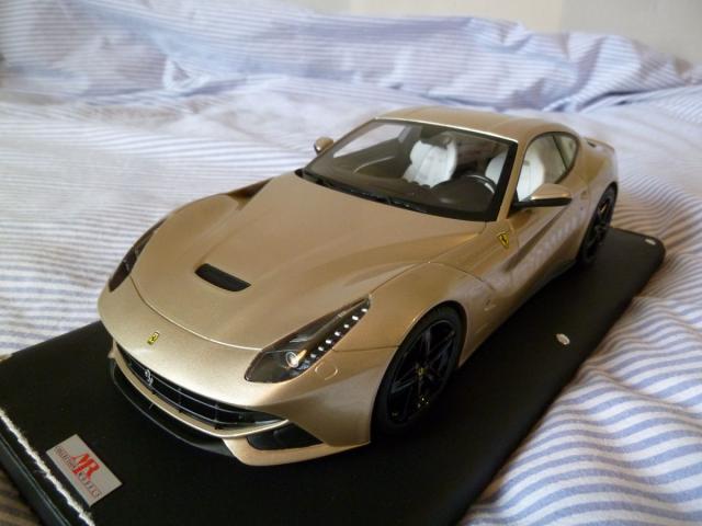 MR Models : Retour sur la Ferrari F12 Berlinetta beige mtallis FE07L 1/18