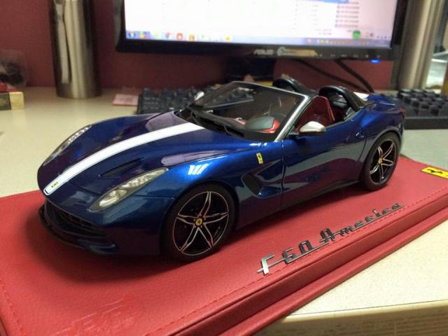 BBR : Preview 2016 : Nouvelles photos de la Ferrari F60 America P18125V 1/18