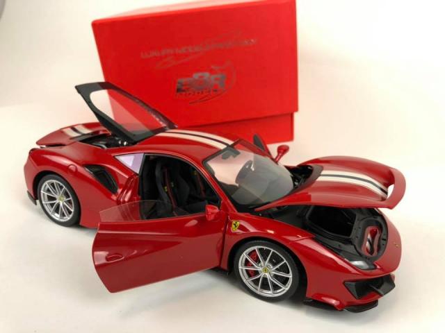 BBR : Preview 2019 : La premire BBR en rsine ouvrante au 1/18 sera une Ferrari 488 Pista !