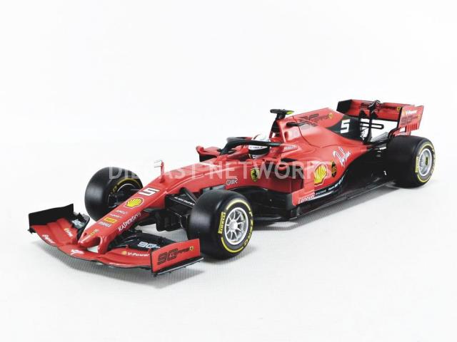 Bburago : Nouveaut Aot 2019 : Sortie de la Ferrari SF90 de vettel au 1/18