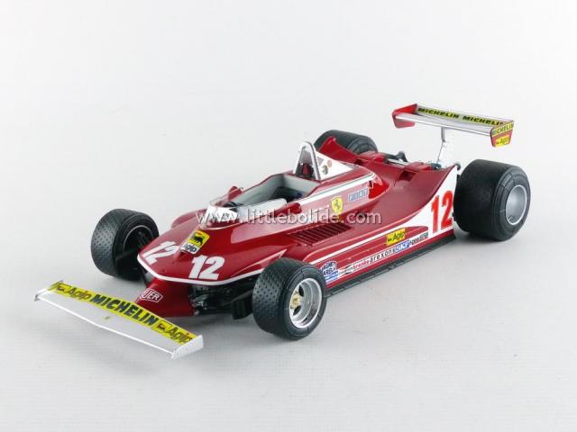 GP Replicas : Nouveaut Janvier 2017 : Ferrari 312 T4 Gilles Villeneuve GP003 1/18