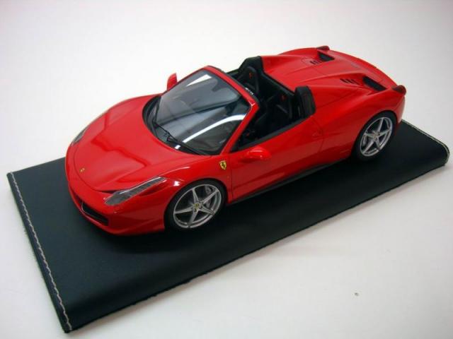 Photo de la Ferrari 458 Italia Spider MR Models Rosso Corsa