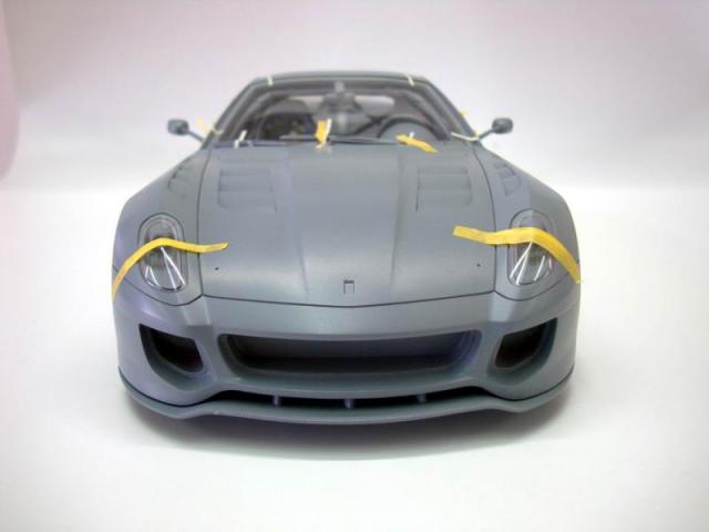 MR Models prpare une Ferrari 599 XX au 1/18 !