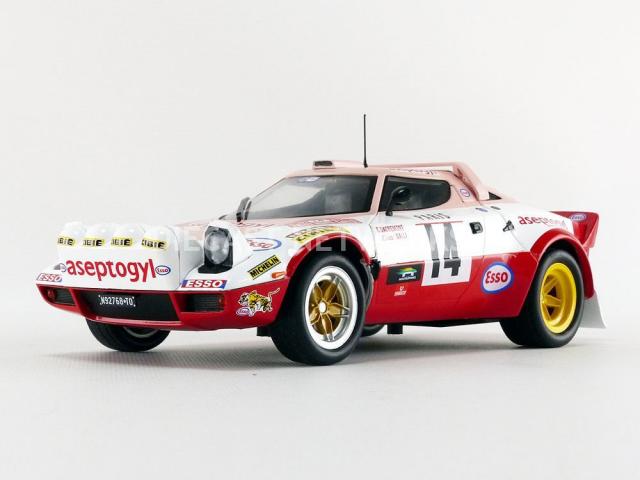 Solido : Retour sur la Lancia Stratos Groupe 4 Aseptogyl du Monte Carlo 1977 au 1/18