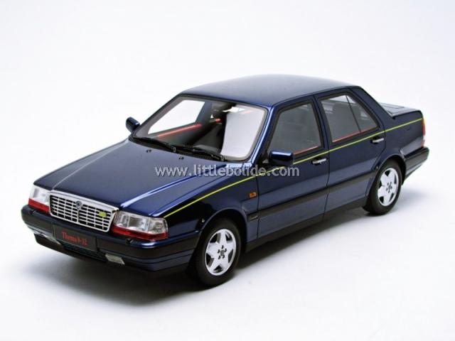 BBR : Nouveaut Fin 2014 : Photos de la Lancia Thema 8.32 Bleue TOP05B 1/18