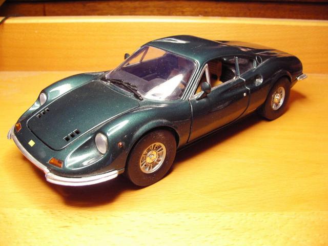 Vintage : Dino 246 GT verte Anson 1/18