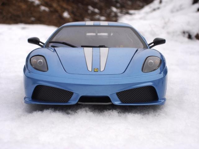 Retour sur la Ferrari F430 Scuderia Bleue Elite 1/18