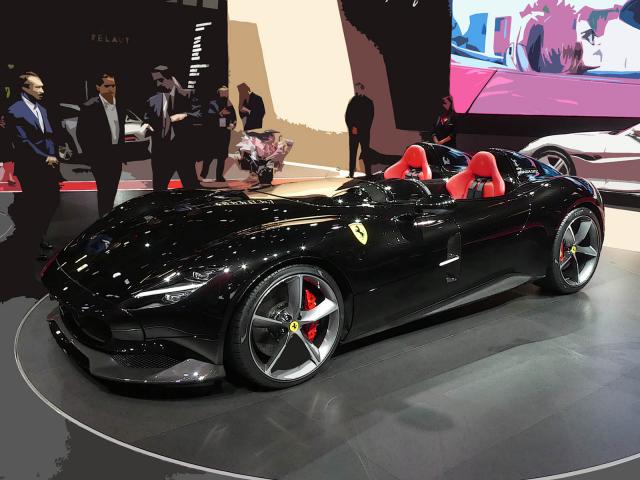 BBR : Preview 2019 : P18165A : Le fabricant produira la Ferrari Monza SP2 au 1/18