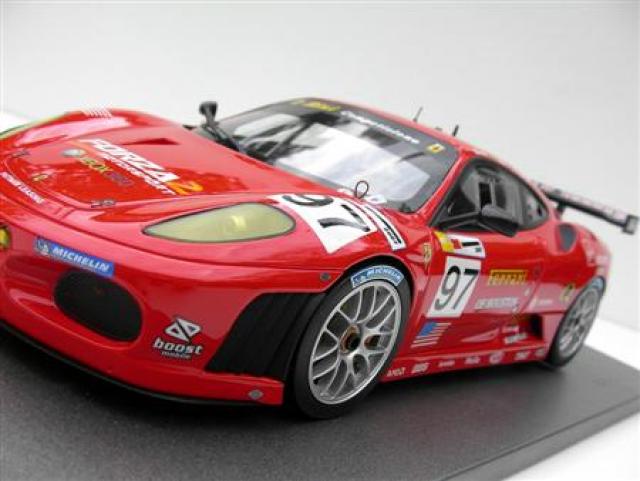 Ferrari F430 GT Le Mans 2007 Risi Competition BBR 1/18