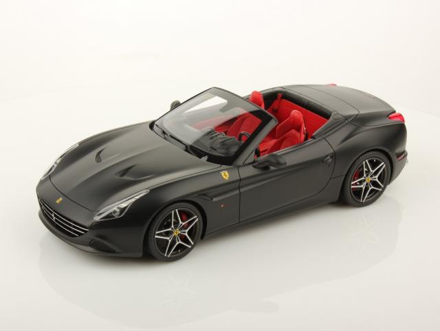 MR Models : Nouveaut Fvrier 2015 : Ferrari California T noir mat / Int. rouge FE013C 1/18