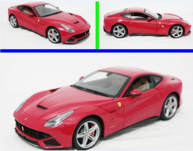 Premires photos de la Ferrari F12 Berlinetta Rouge Elite 1/18