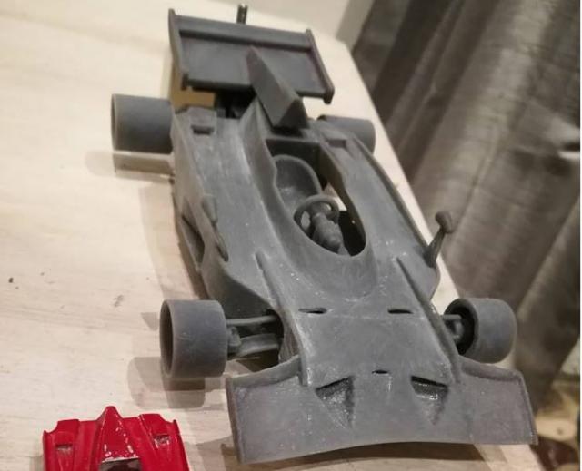 AR135 Models : Preview 2018 : La Ferrari 312 B3 Spazzaneve finalise en phase finale de conception au 1/18