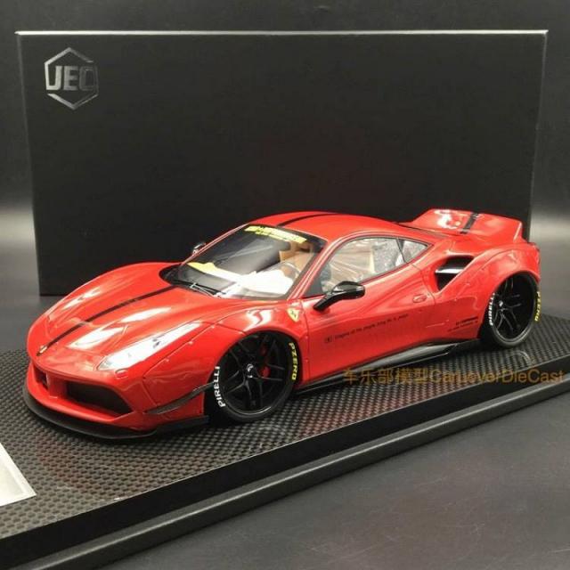 JEC Models : Nouveaut Janvier 2018 : Photos de la Liberty Walk 488 GTB LB Performance Rouge au 1/18