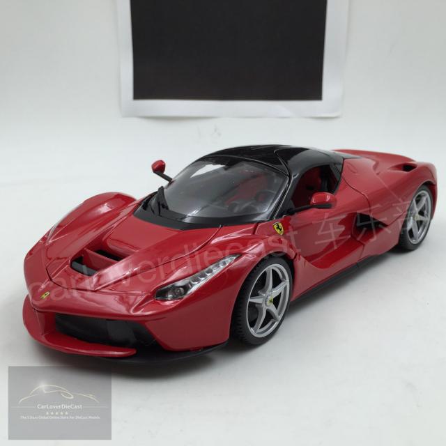 Bburago Race & Play : Nouveaut Juin 2015 : Premires photos de la Ferrari LaFerrari rouge 18-16001R 1/18