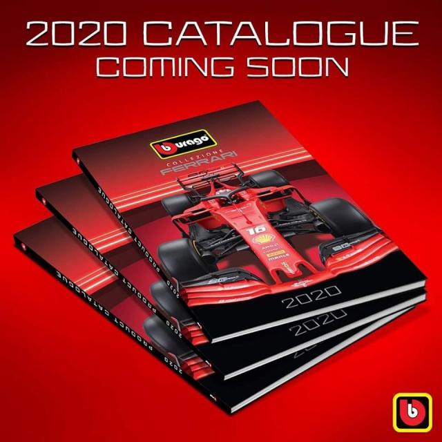 Bburago tease sur son catalogue 2020, vont-ils enfin nous sortir des nouveautés Ferrari au 1/18 ?