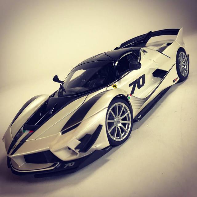 Bburago : Nouveaut Septembre 2018 : Premires photos de la Ferrari FXXK Evo N70 au 1/18 !