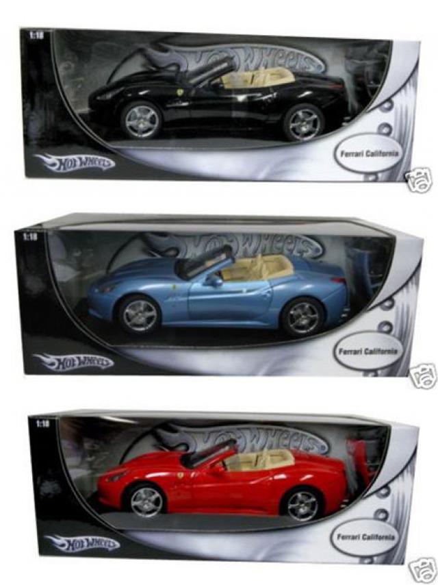 Sorties 2010 HotWheels : 3 versions de la California 1/18