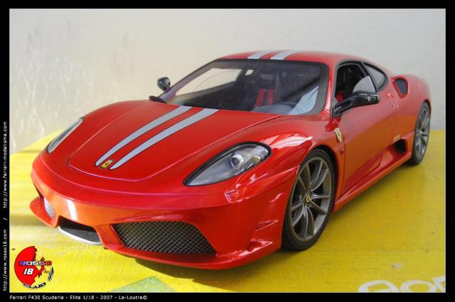 Premires photos de la Ferrari F430 Scuderia Elite 1/18 !