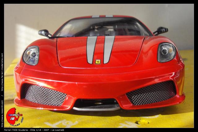 Nouvelles photos de la Ferrari F430 Scuderia Elite 1/18