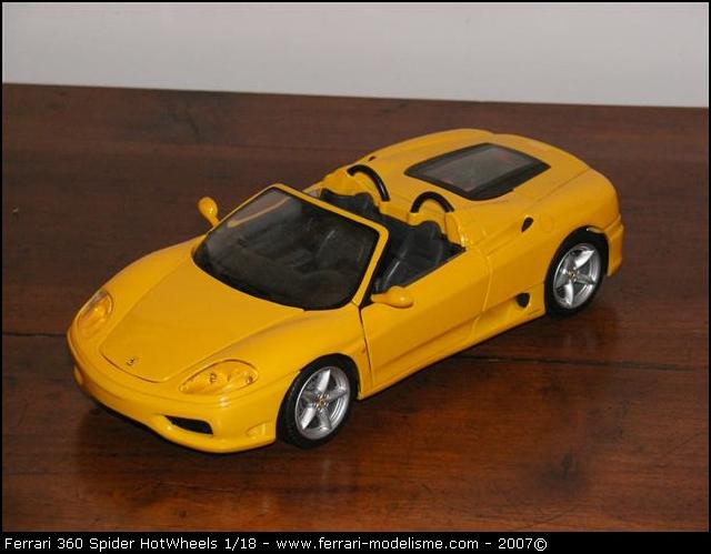 ferrari 360 Modena Spider 
 1/18