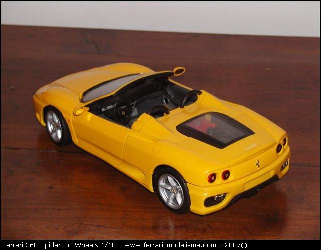 ferrari 360 Modena Spider 
 1/18