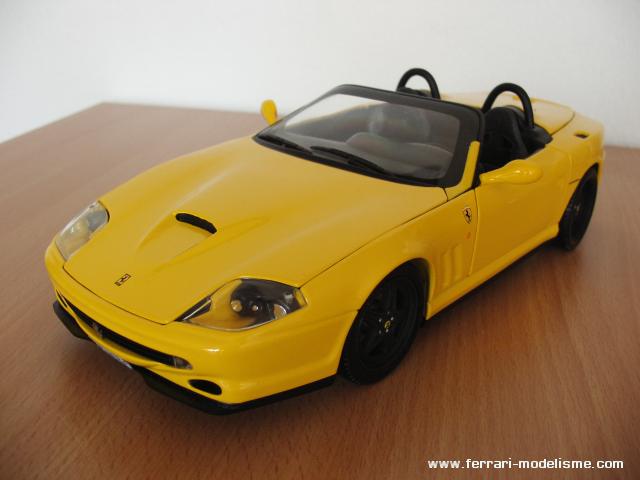 Ferrari 550 Barchetta "L292" base HotWheels par La-Loutre