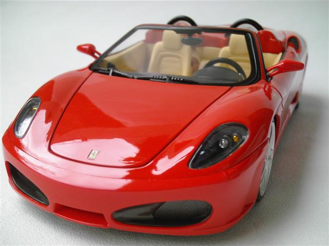 Ferrari F430 Spider rouge HotWheels By Modeliste15